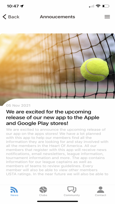 USTA Heart of America Screenshot