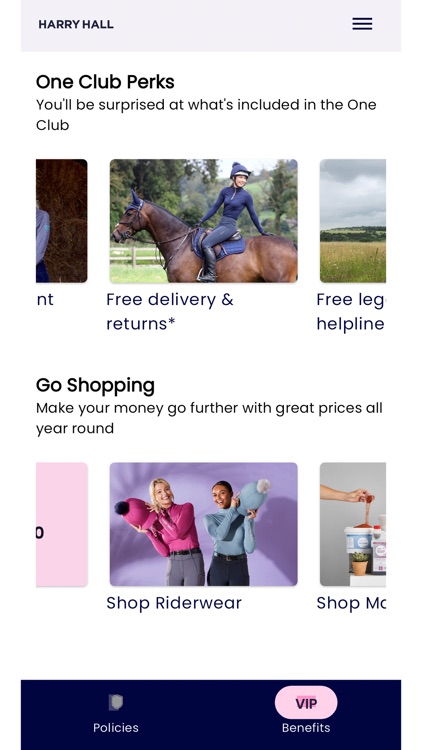 Harry Hall Mobile App