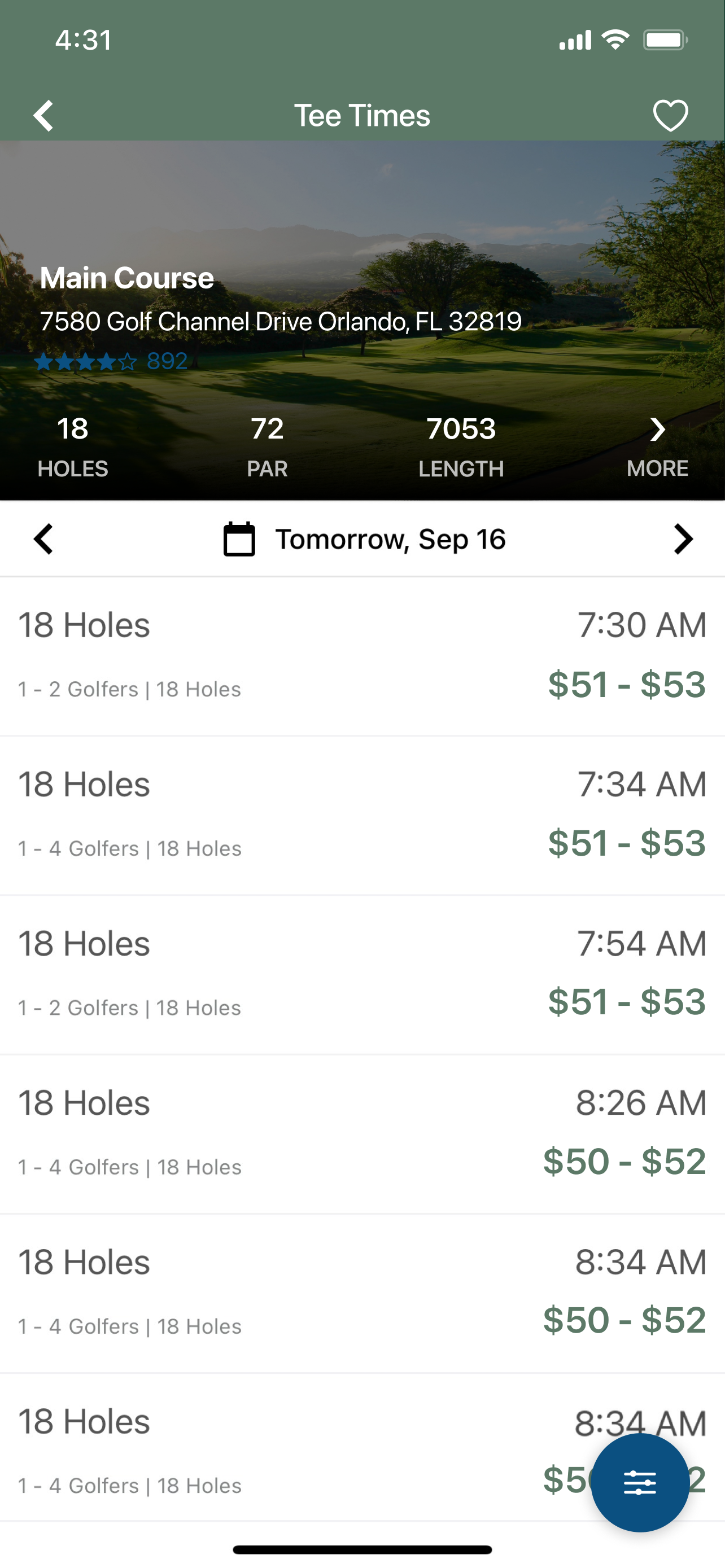 Fox Run Golf