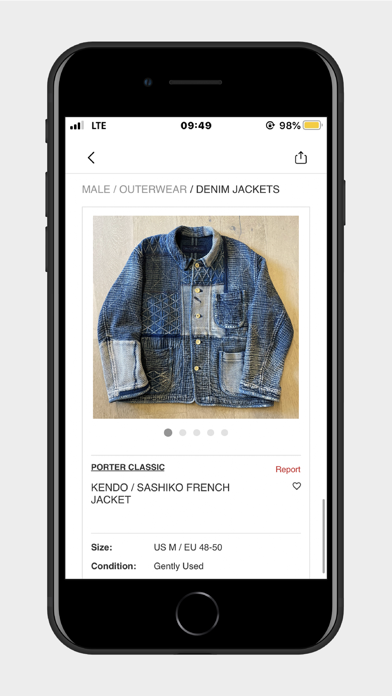 HOSOO - Buy & Sell Fashion App Screenshot