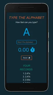 pro type the alphabet iphone screenshot 1