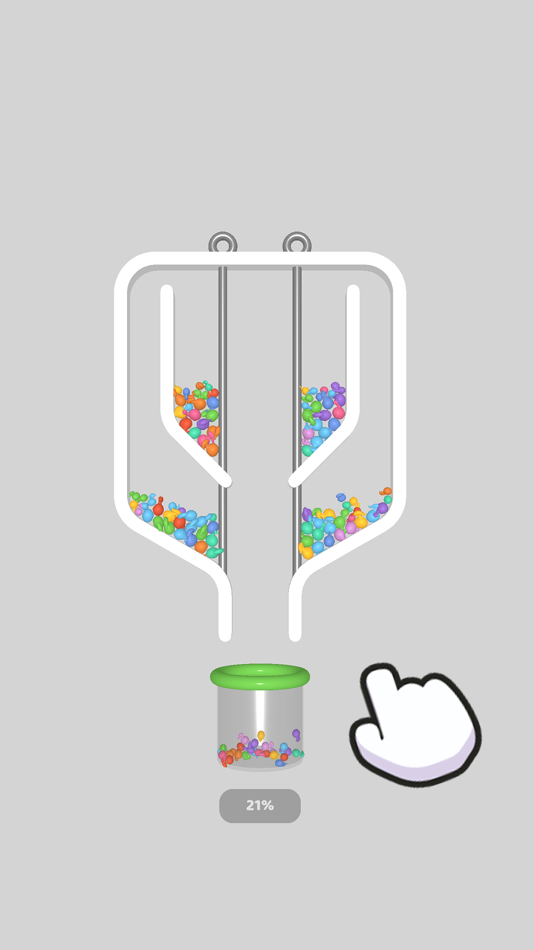 #2. Pull Puzzle 3D -Sort The Ball (iOS) 由: Huu Nguyen