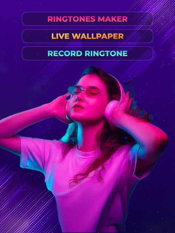 Ringtone Maker: Ring.tones App iPad screenshot 2 - Utilities app