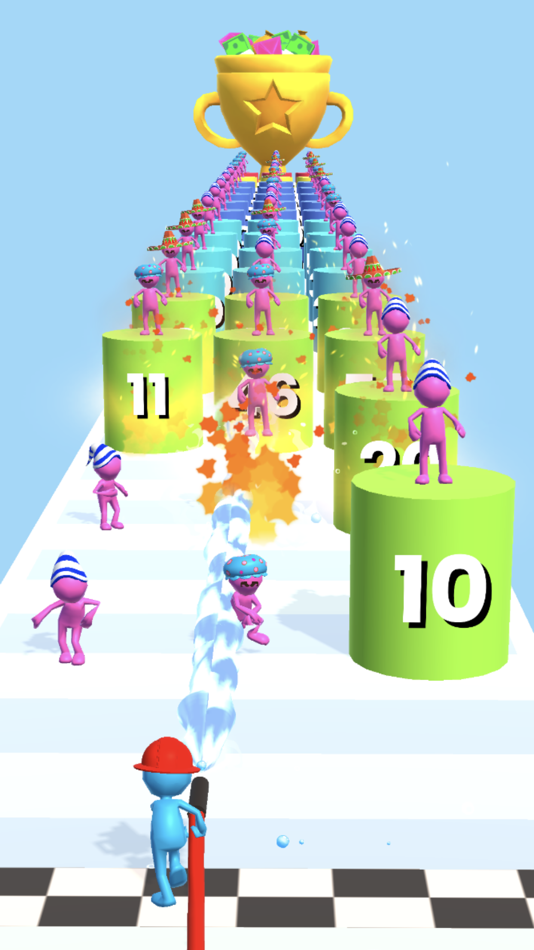 #1. Super Fireman Run (iOS) By: Balzo srl