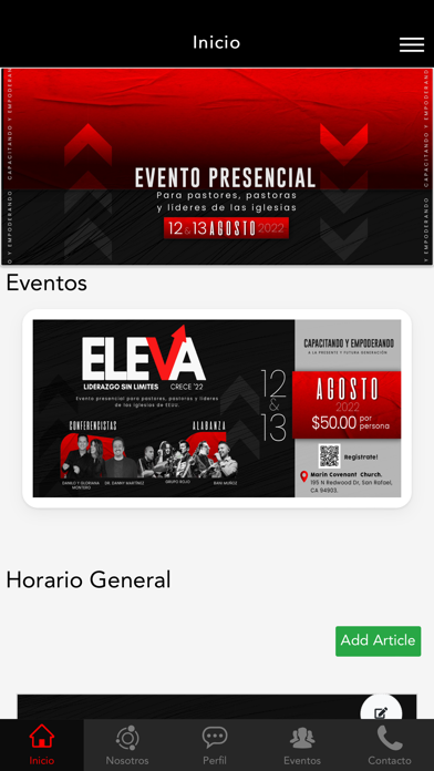 Conferencia Eleva Screenshot