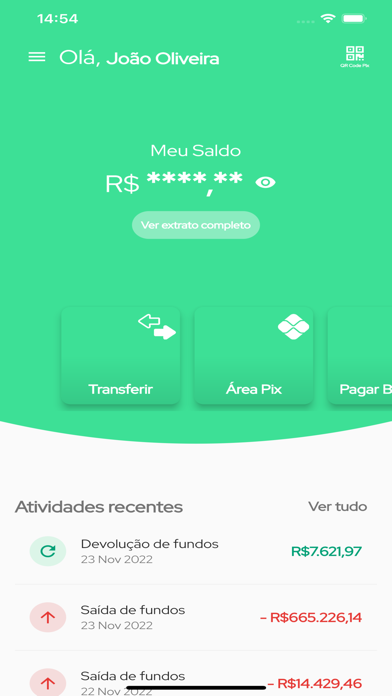 Parcele Já - Conta digital Screenshot