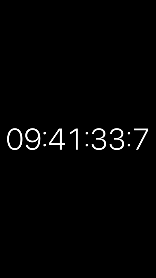 #2. Wide Clock (iOS) 由: Anton Meier