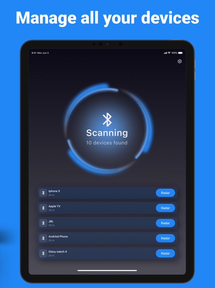 BT Notifier  Bluetooth Finder