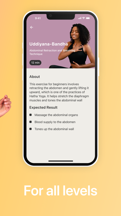 Yoga App for Everyone Screenshot