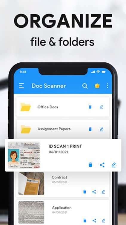 Scanner-Document scanner, PDF