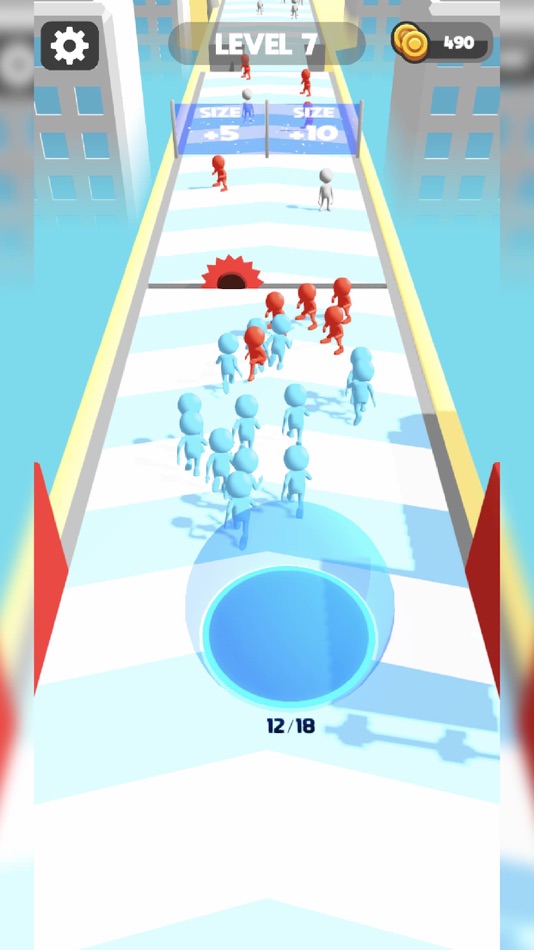 #6. Gather Up Run (iOS) Podle: CHEF GAME STUDIO YAZILIM TEKNOLOJILERI LIMITED SIRKETI