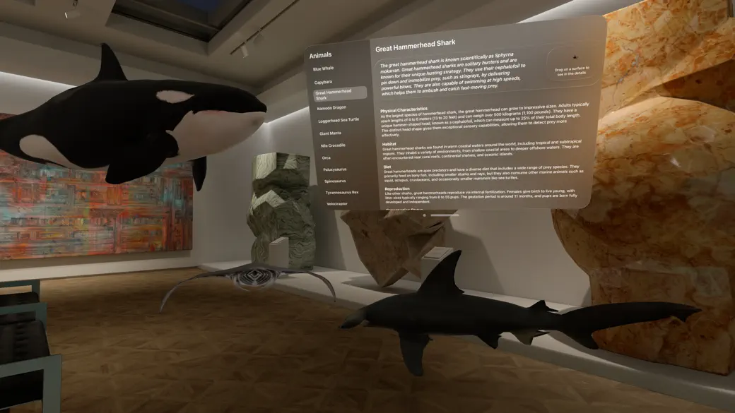 Screenshot #3 pour visionZoo: Spatial Animals
