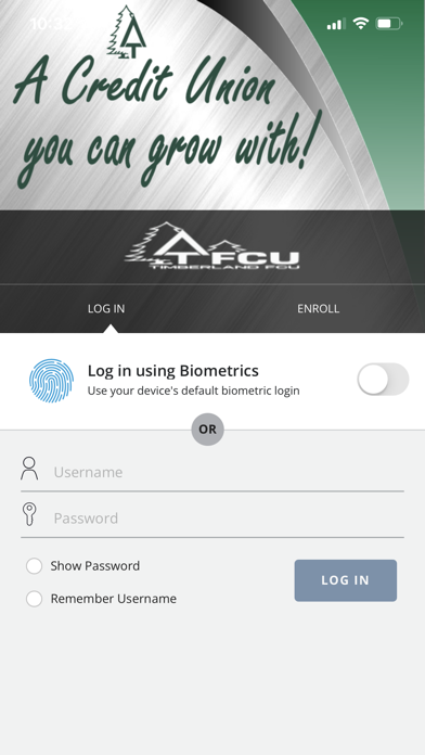 My TFCU VISA Screenshot