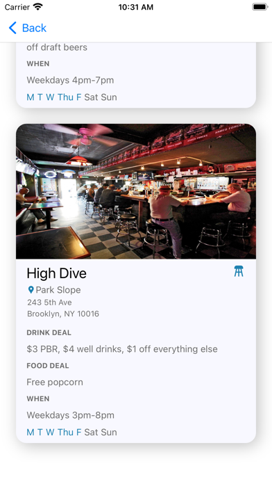 Binge NYC Screenshot