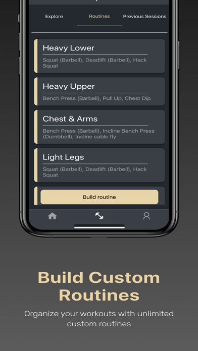 Forge - Workout Tracker Screenshot