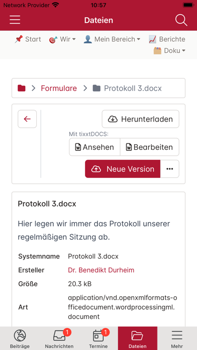 meinBdB Screenshot