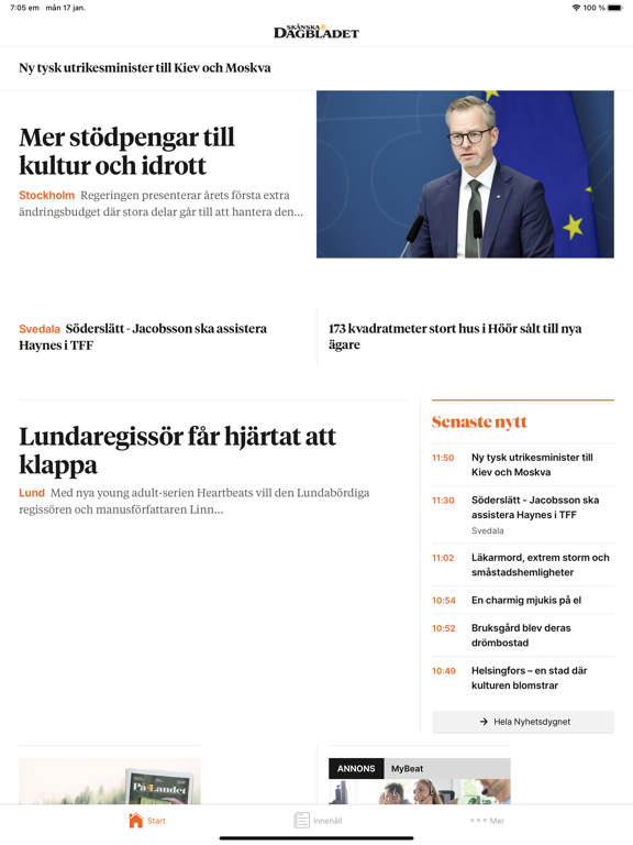 Screenshot #4 pour Skånska Dagbladet