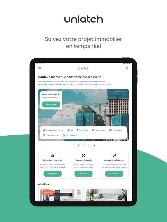 Screenshot #4 pour Unlatch - Espace client