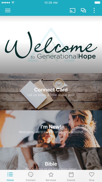 Generational Hope Church Screenshot