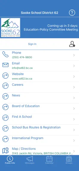 Game screenshot Sooke School District 62 mod apk