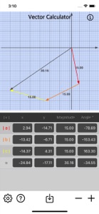 Vector Calculator Plus screenshot #9 for iPhone