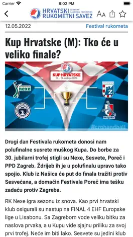 Game screenshot Hrvatski Rukometni Savez apk