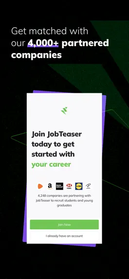 Game screenshot JobTeaser - jobs for students mod apk