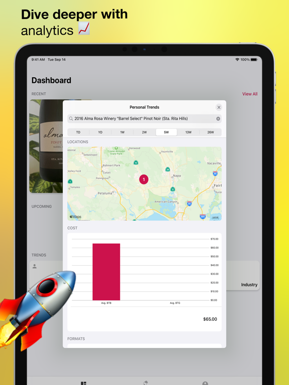 Corkdork iPad screenshot 7 - Food & Drink app