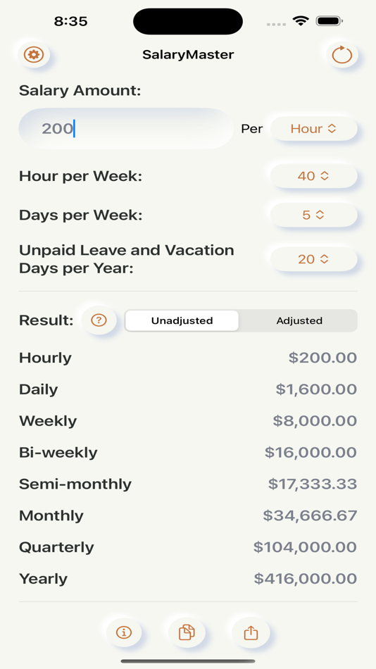 SalaryMaster:Salary Calculator - 1.0.1 - (iOS)