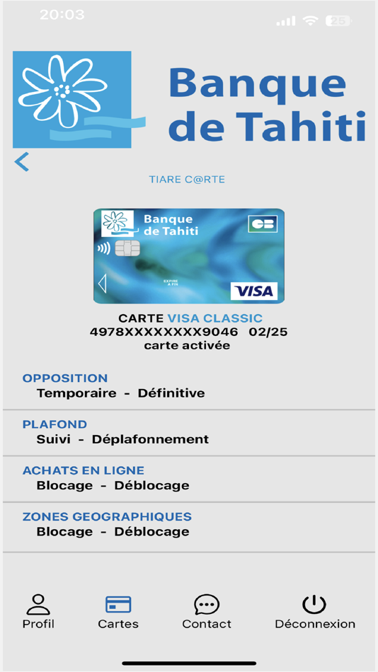 #8. Tiare c@rte (iOS) 由: BANQUE DE TAHITI