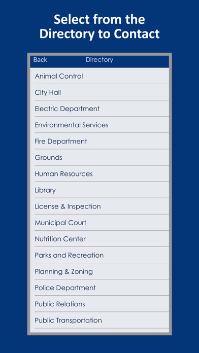 City of Troy 311 Screenshot