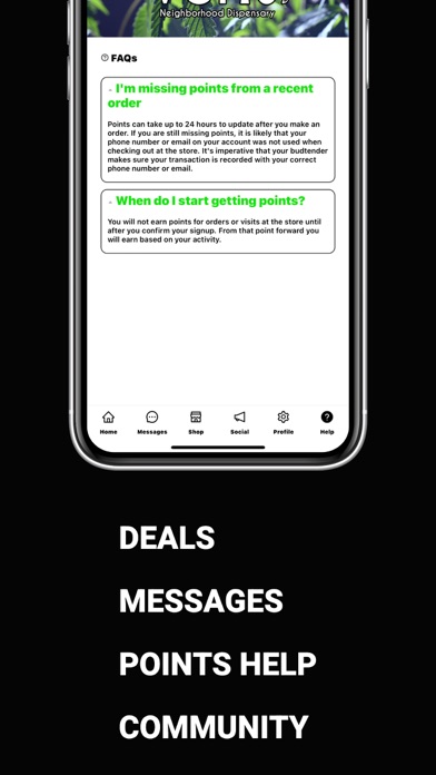 Verts Neighborhood Dispensary Screenshot