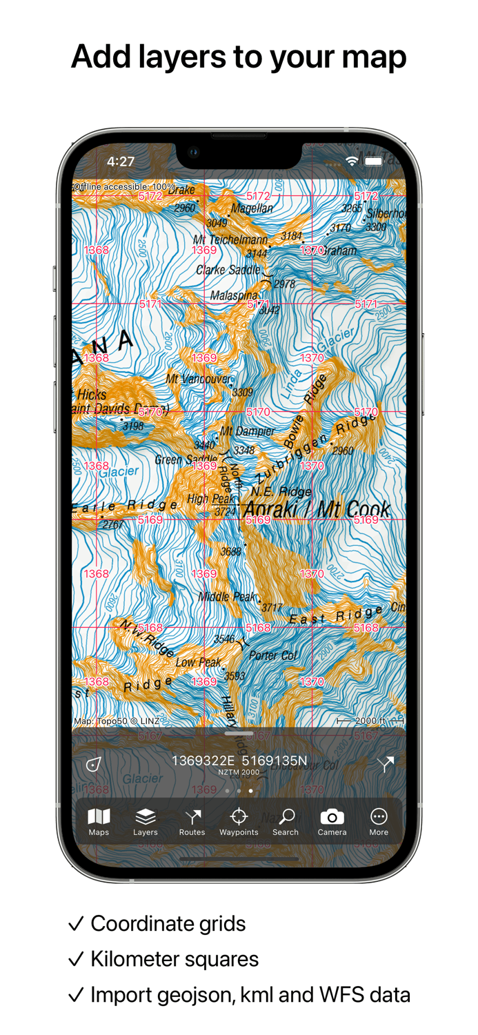 Topo GPS - Topographic maps