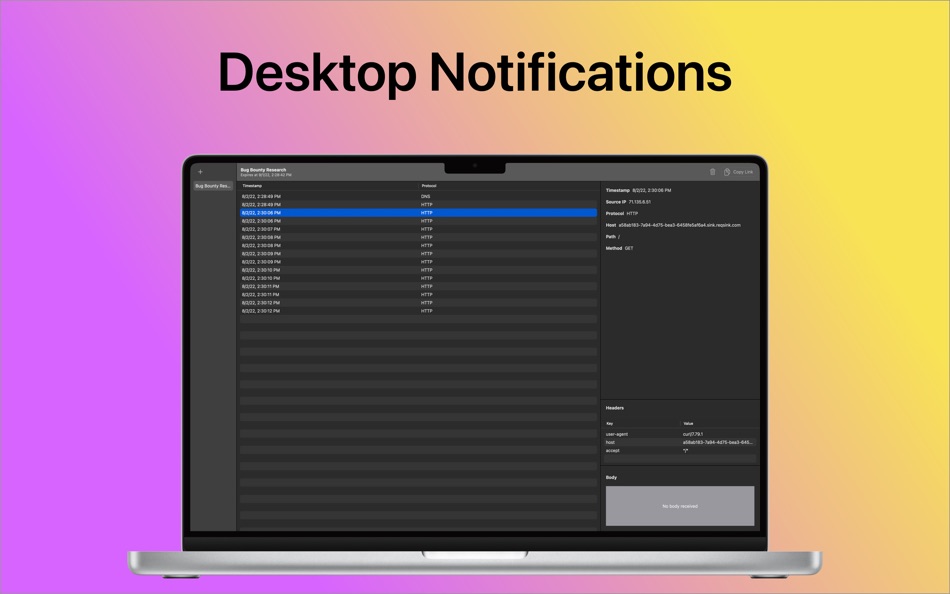 #2. ReqSink (macOS) By: Glitchbuster Labs, LLC