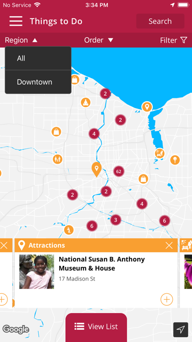 Visit Rochester, NY Screenshot