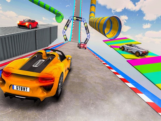 Screenshot #4 pour Car Stunts Mega Ramp Racing 3D