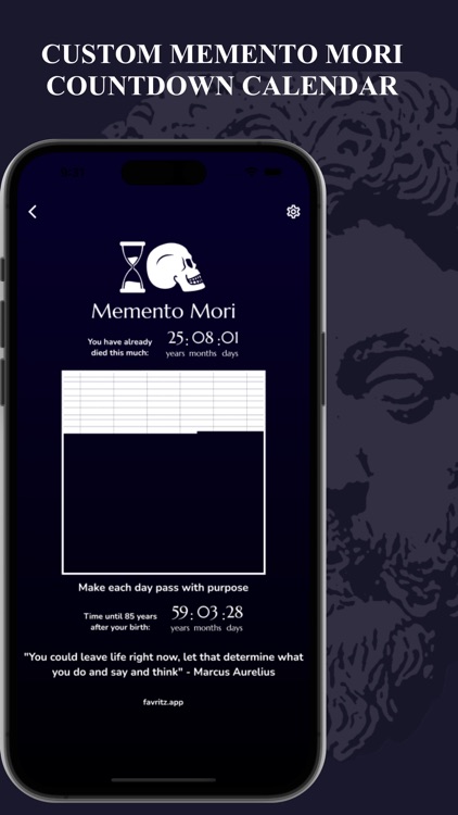 Memento Mori Stoic Reminder
