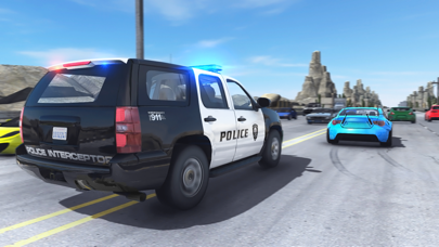 Police Car Parking Real Car Screenshot