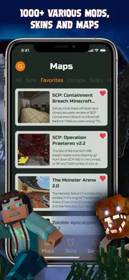 Game screenshot Horror Mods Maps for Minecraft hack