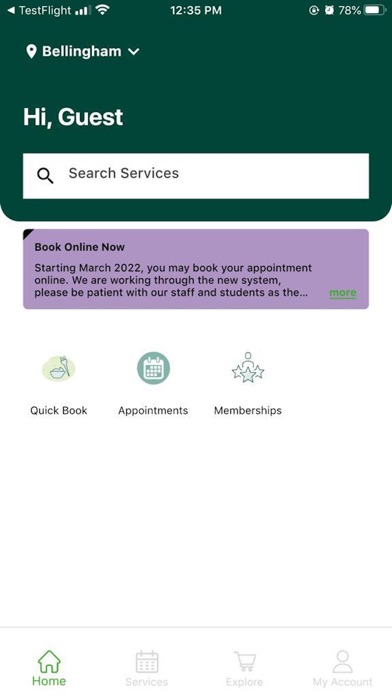 EBC Salon and Spa Screenshot