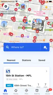 pdxgo: portland trimet tracker iphone screenshot 1
