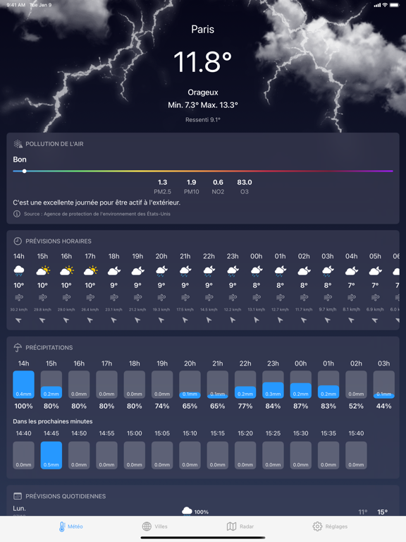 Screenshot #5 pour Météo ´