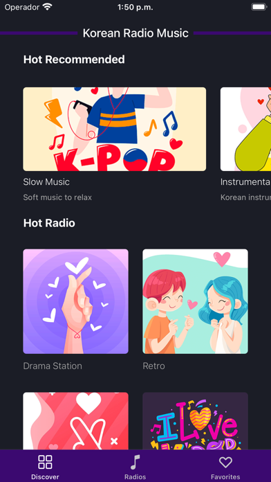 K-Pop Radio Music Screenshot
