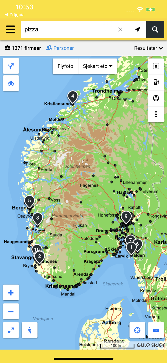 Gule Sider Search • Discover