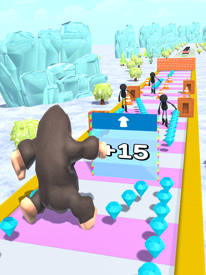 Gorilla Run- Bigfoot Runner