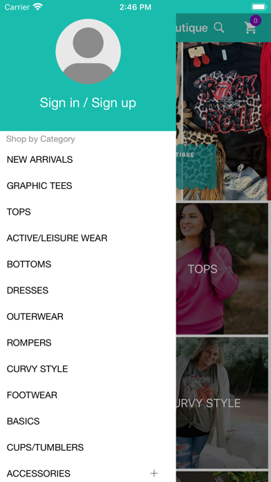 Sweet Southern Swank Boutique Screenshot