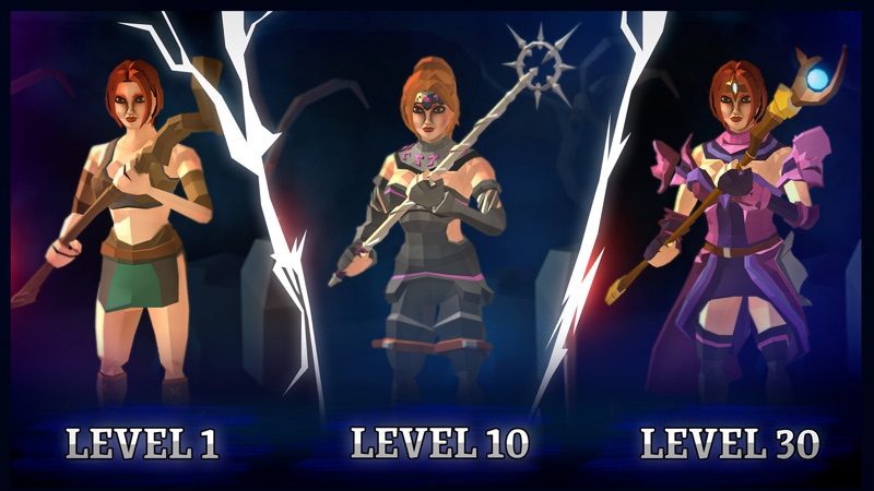 Polygon Fantasy: RPG de acción screenshot 7