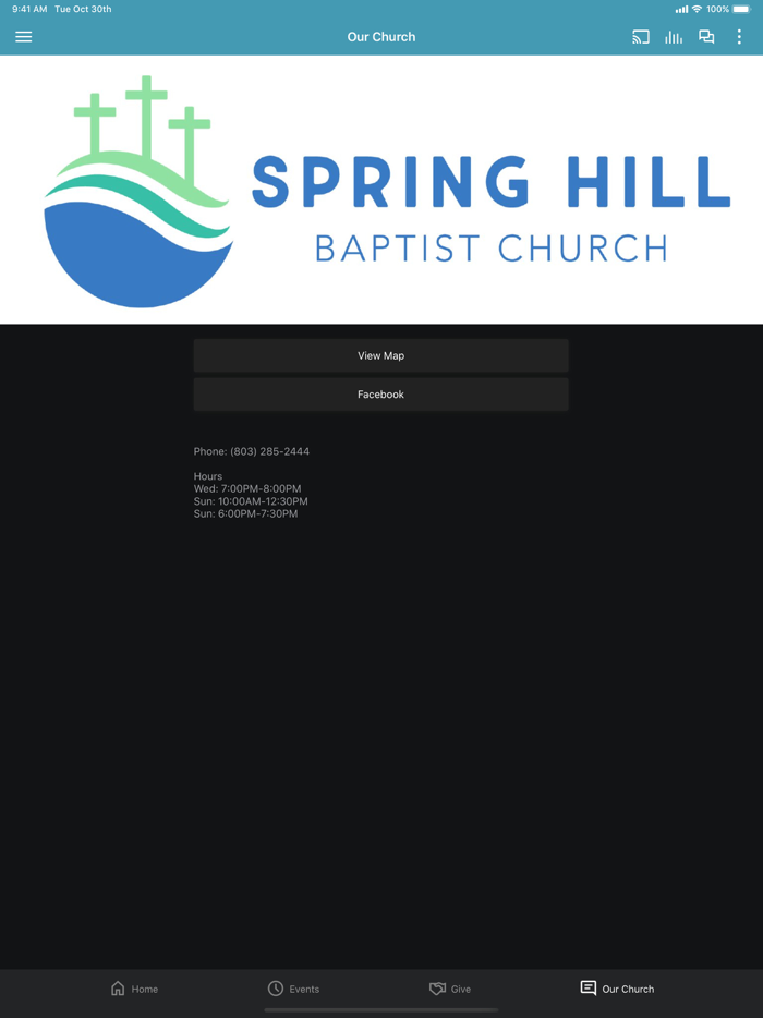 Spring Hill Baptist Church SC