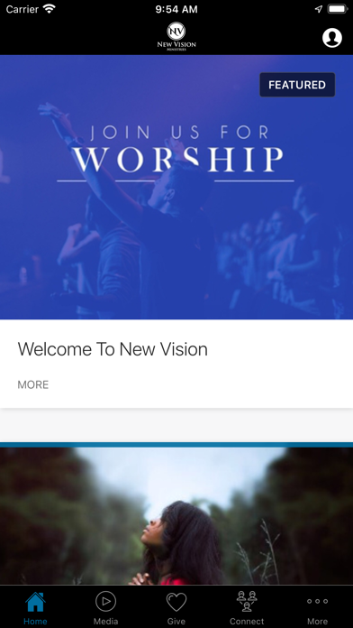 New Vision Ministries- Fred'bg Screenshot