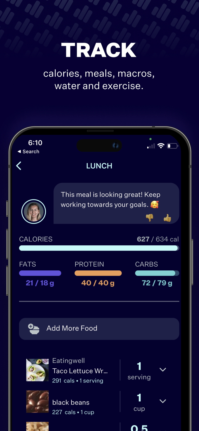 Day-J Modern Calorie Tracker